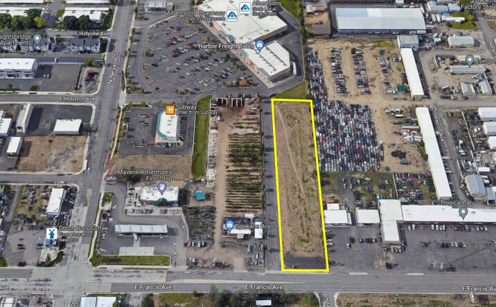 Pictures of Land property located at 1123 E Francis Ave, Spokane, WA 99208 for lease - image #1