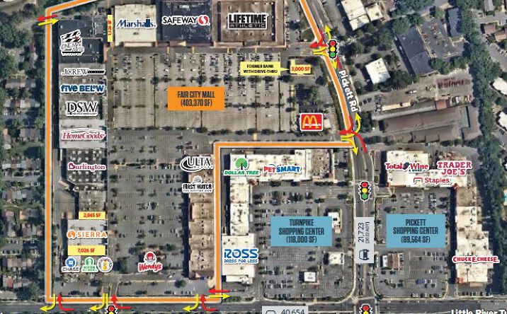 Pictures of Retail property located at 9650 Main St, Fairfax, VA 22031 for lease - image #1