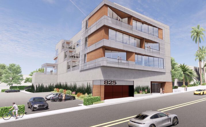 Pictures of Retail, Office property located at 825 N San Vicente Blvd, West Hollywood, CA 90069 for lease - image #1