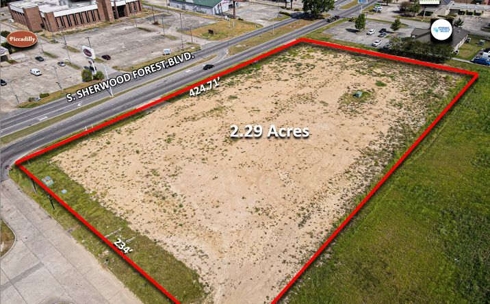 Pictures of Retail property located at 3233 S Sherwood Forest Blvd, Baton Rouge, LA 70816 for lease - image #1