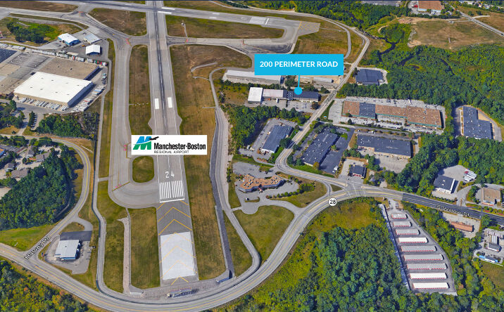 Pictures of Industrial property located at 200 Perimeter Rd, Manchester, NH 03103 for lease - image #1