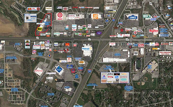 Pictures of Retail property located at 8500-8708 NE Flintlock Road, Kansas City, MO 64157 for lease - image #1