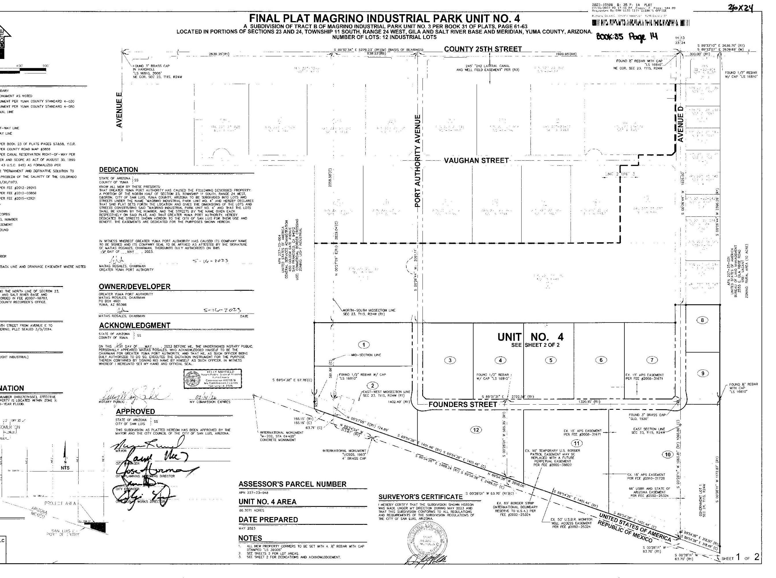 Magrino Industrial Park, San Luis, AZ 85336 | Crexi.com