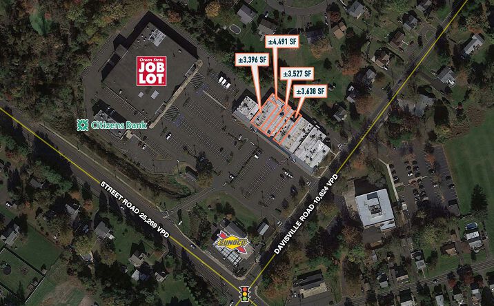 Pictures of Retail, Office, Restaurant property located at 800 E Street Rd, Warminster, PA 18974 for sales - image #1