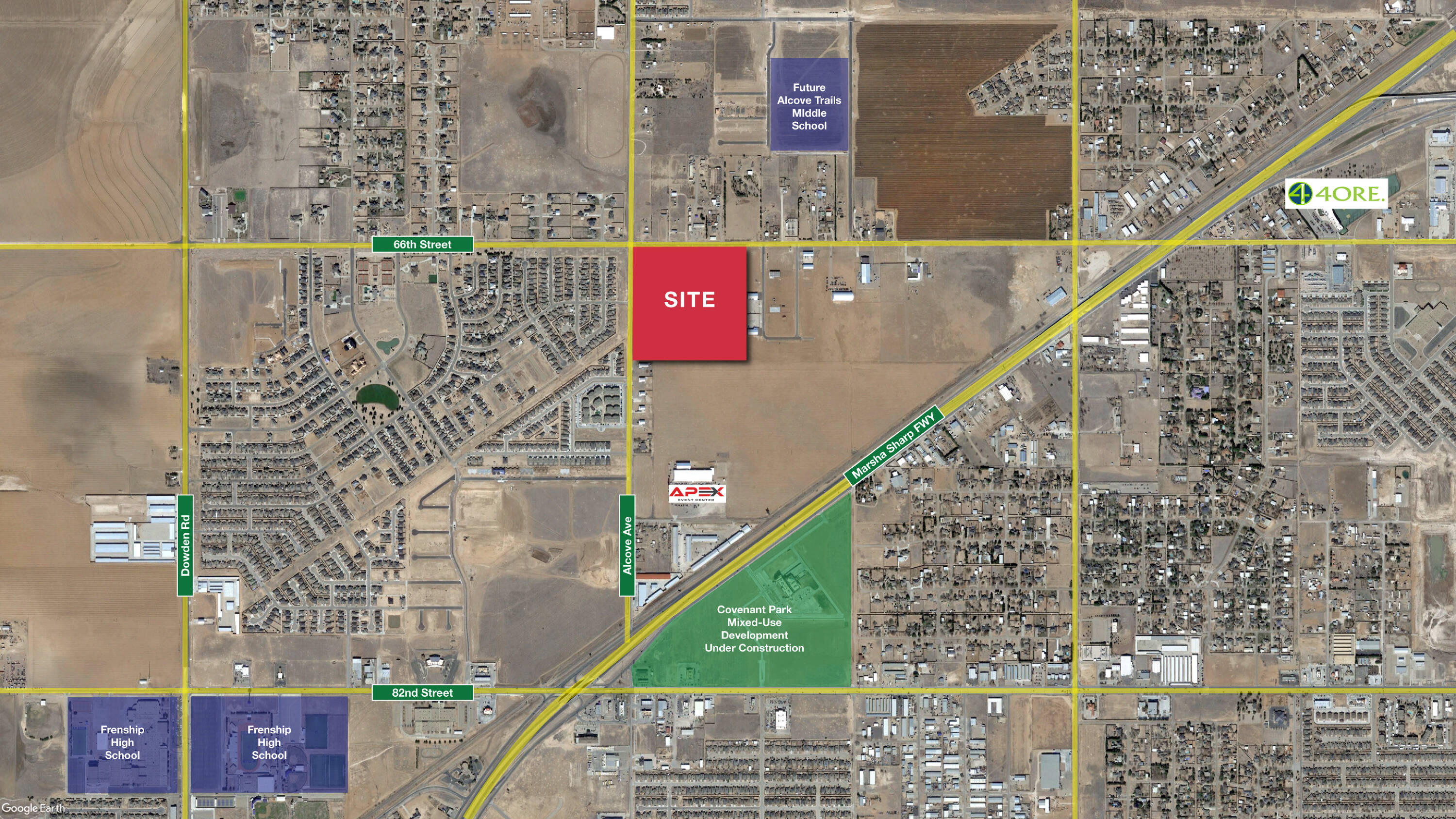 66th & Alcove Avenue, Lubbock, TX 79407 | Crexi.com