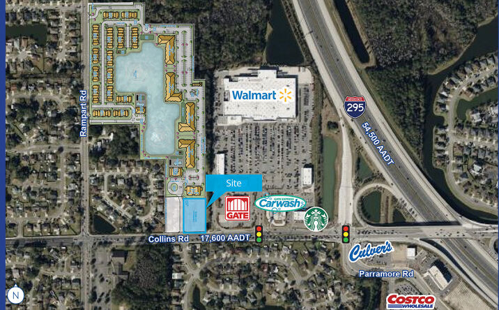 Pictures of Land property located at Collins Rd, Jacksonville, FL 32244 for lease - image #1