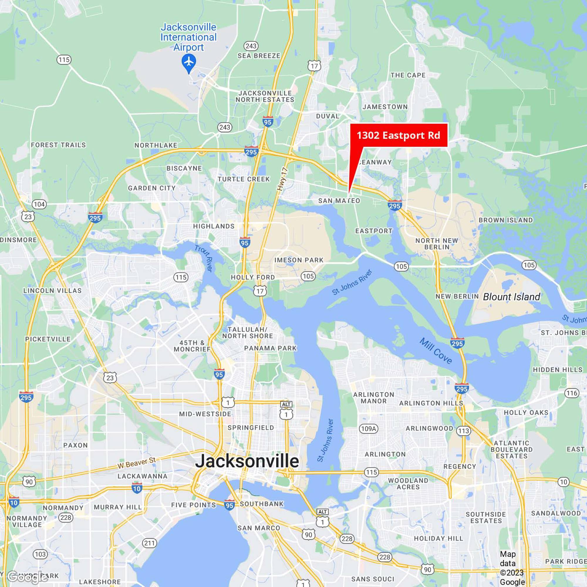 1302 Eastport Rd, Jacksonville, FL 32218