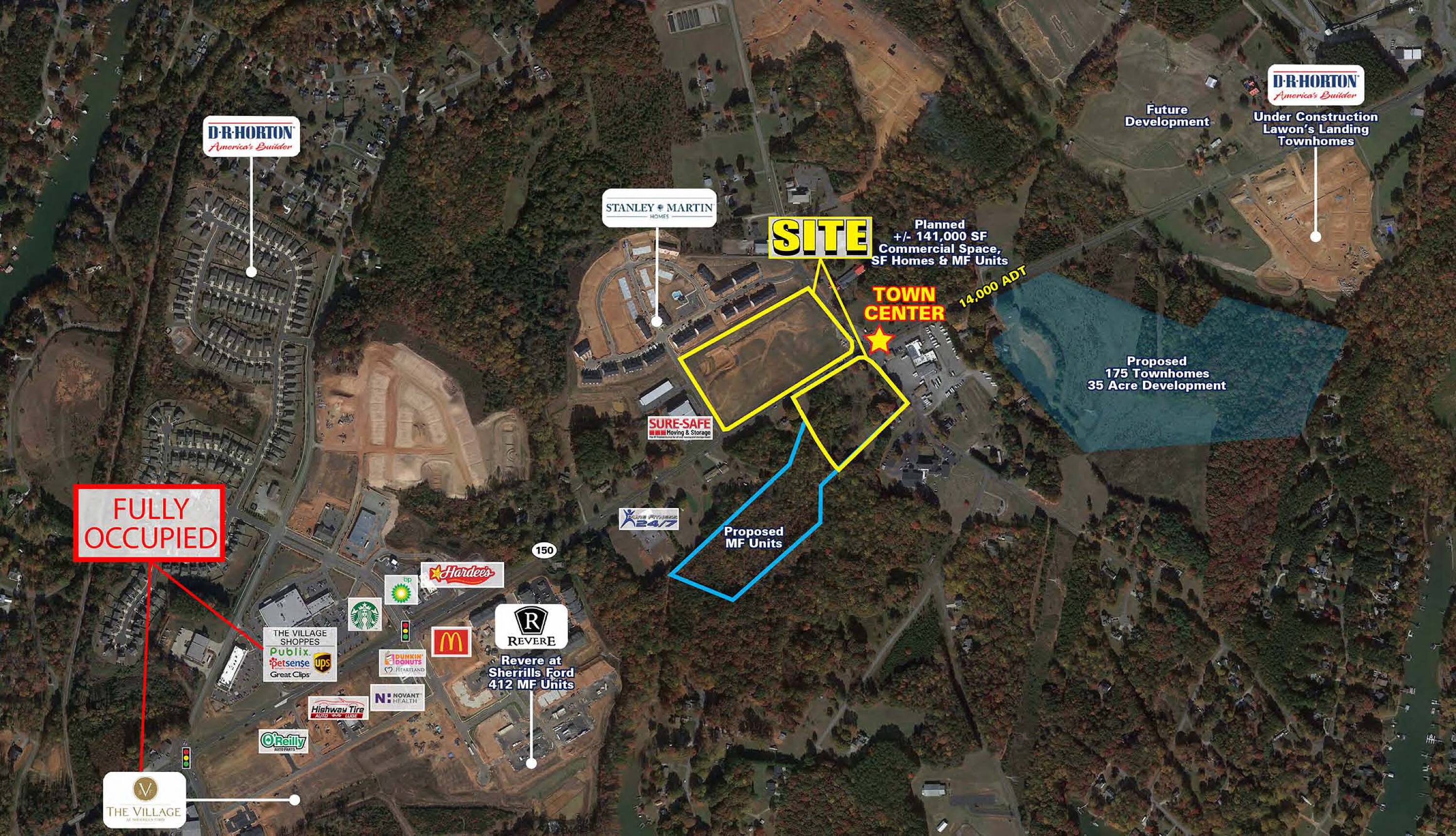 Sherrills Ford Rd & NC150, Sherrills Ford, NC 28673