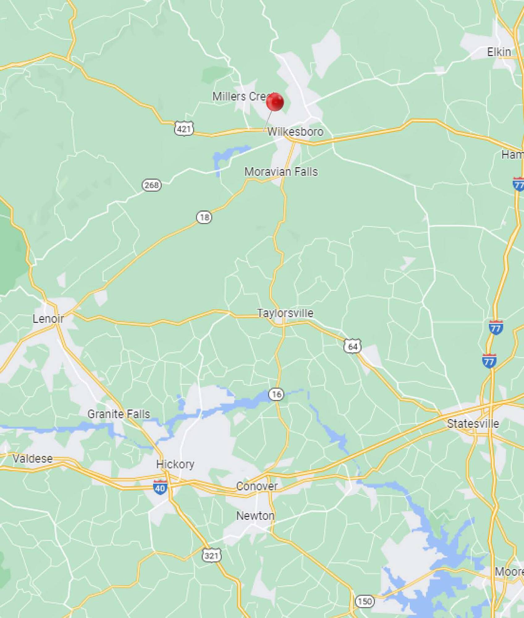 US Hwy 421 & Winkler Mill Rd, Wilkesboro, NC 28697