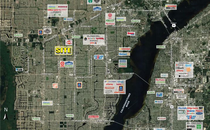 Pictures of Retail, Land property located at 724 SW Pine Island Rd, Cape Coral, FL 33991 for lease - image #1