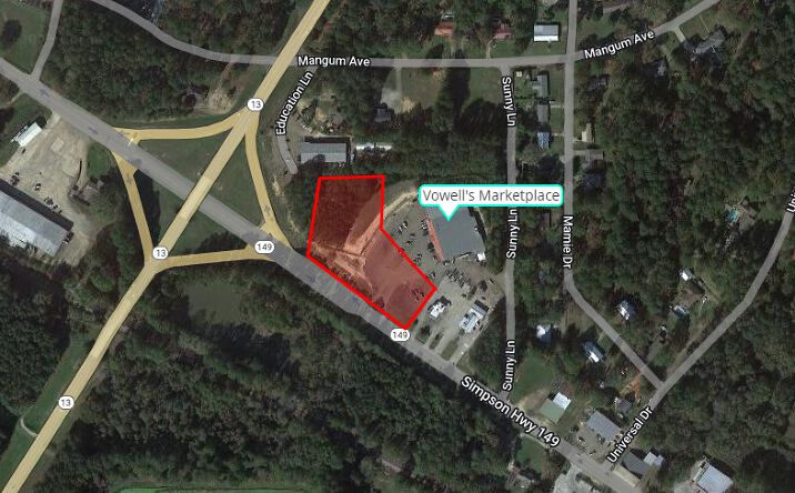 Pictures of Retail property located at 1780 Simpson Hwy 149, Mendenhall, MS 39114 for lease - image #1