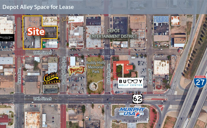 Pictures of Retail property located at 1701 Texas Ave, Lubbock, TX 79401 for lease - image #1