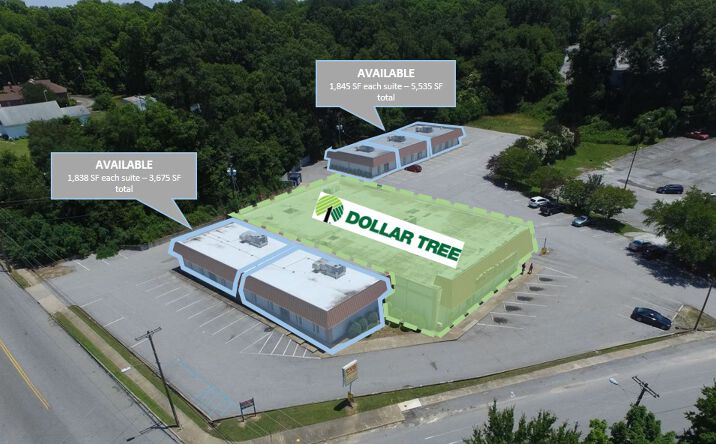 Pictures of Retail, Office property located at 101 S Boyce St, Union, SC 29379 for lease - image #1