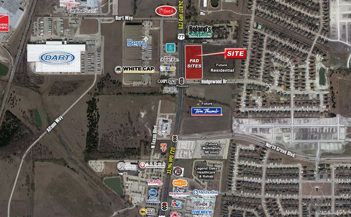 NEC of US-77 & Hedgewood Dr, Waxahachie, TX 75165 | Crexi.com