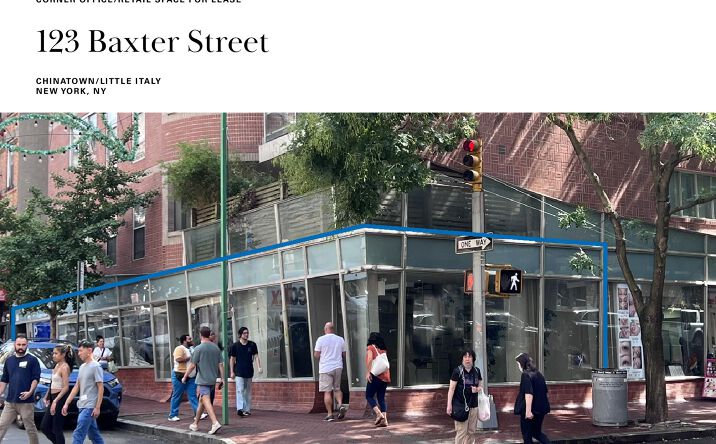 Pictures of Retail, Office property located at 123 Baxter Street, New York, NY 10013 for lease - image #1