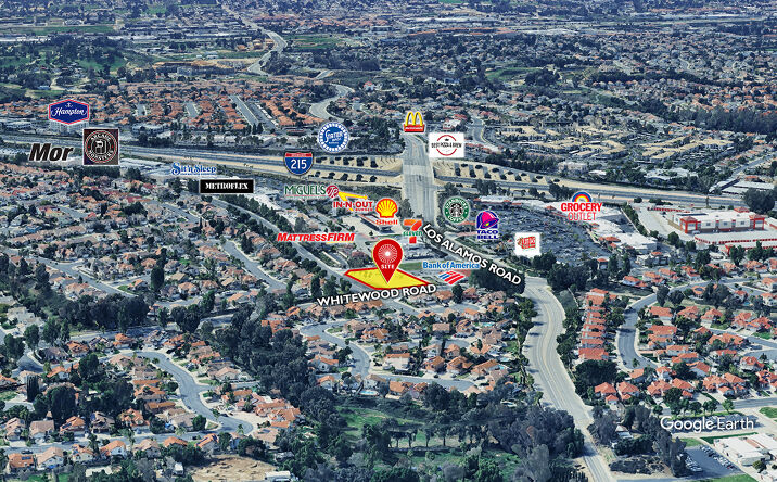 Pictures of Retail, Land, Restaurant property located at 39360 Los Alamos Road & Whitewood Road, Murrieta, CA 92563 for lease - image #1