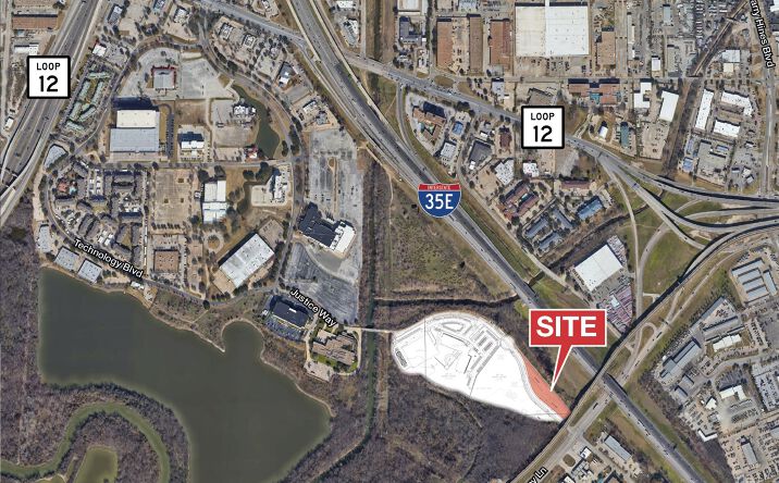 Pictures of Land property located at 9800 Justice Way, Dallas, TX 75220 for lease - image #1