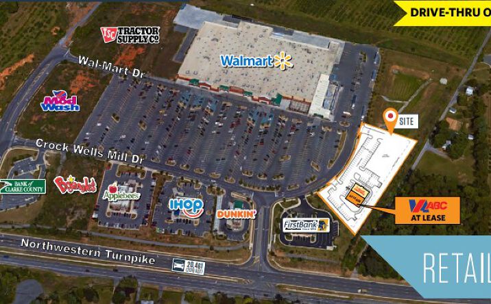 Pictures of Retail property located at 208 Crock Wells Mill Dr, Winchester, VA 22603 for lease - image #1