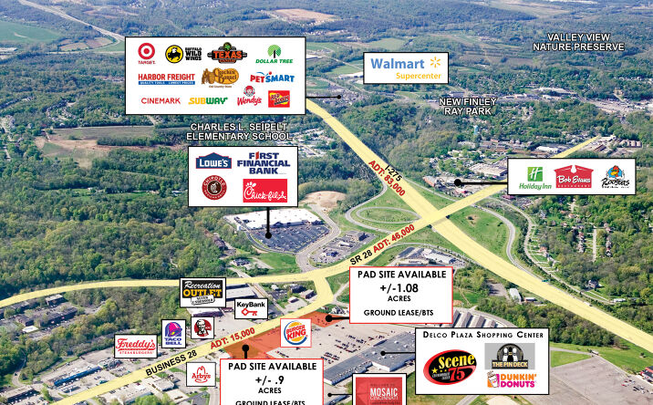 Pictures of Retail, Land property located at 876 OH-28, Milford, OH 45150 for lease - image #1