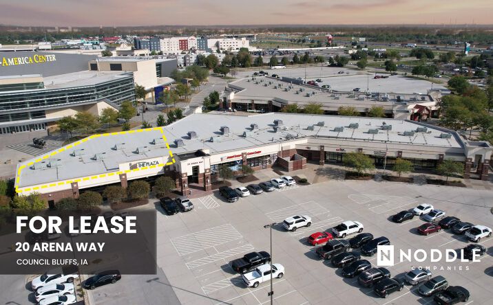 Pictures of Retail property located at 20 Arena Way, Council Bluffs, IA 51501 for lease - image #1