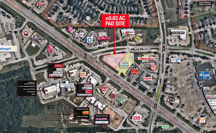 Pictures of Land property located at 12650 Tomball Pkwy, Houston, TX 77086 for lease - image #1