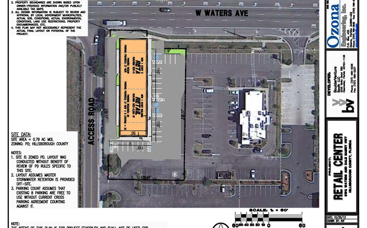 Pictures of Land property located at 3902 W Waters Ave, Tampa, FL 33614 for lease - image #1
