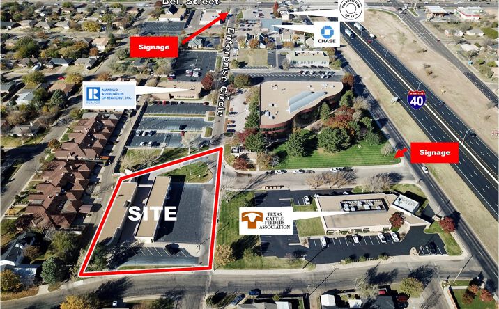Pictures of Office property located at 5501 Enterprise Cir, Amarillo, TX 79106 for lease - image #1
