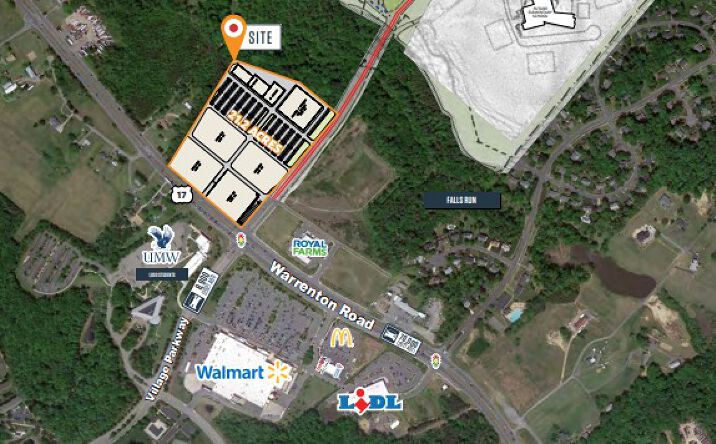 Pictures of Retail property located at Village Pkwy, Fredericksburg, VA 22406 for lease - image #1