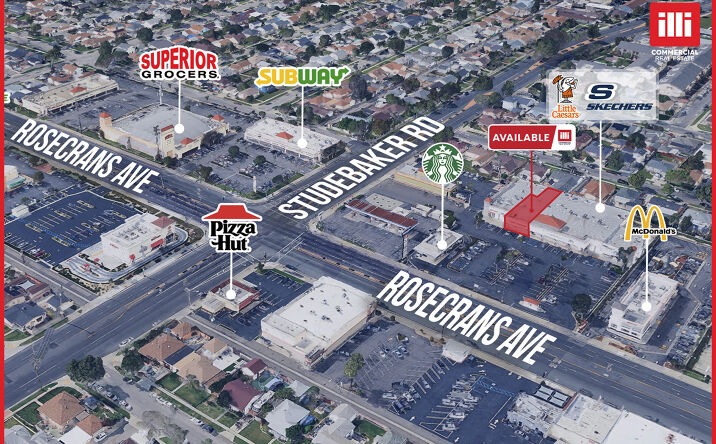 Pictures of Retail property located at 11021 Rosecrans Ave, Norwalk, CA 90650 for lease - image #1