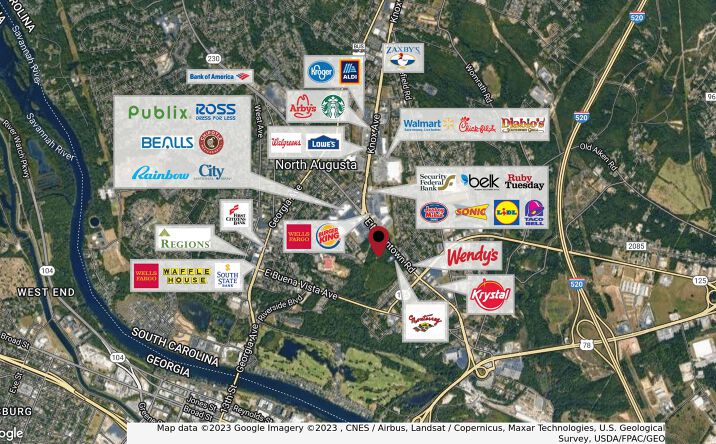 Pictures of Retail property located at Martintown Road, North Augusta, SC 29841 for lease - image #1