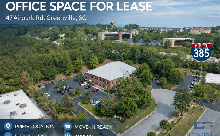 Pictures of Office property located at 47 Airpark Ct, Greenville, SC 29607 for lease - image #1