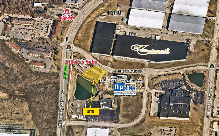 Pictures of Land property located at Reed Hartman Hwy, Cincinnati, OH 45242 for lease - image #1