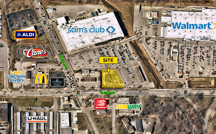 Pictures of Land property located at 10260 Brookpark Rd, Cleveland, OH 44130 for lease - image #1