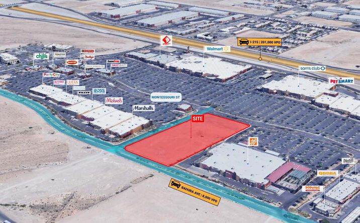 Pictures of Land property located at NEC Badura Ave & Montessouri St, Spring Valley, NV 89118 for lease - image #1