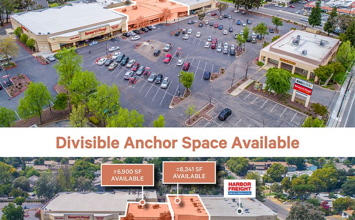 Pictures of Retail property located at 7241 Fair Oaks Blvd, Carmichael, CA 95608 for lease - image #1