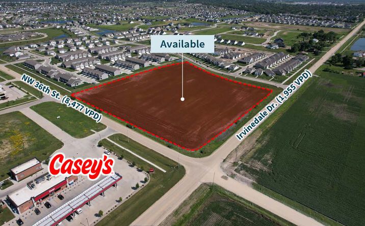 Pictures of Land property located at SEC 36th St & Irvinedale Dr, Ankeny, IA 50023 for sales - image #1