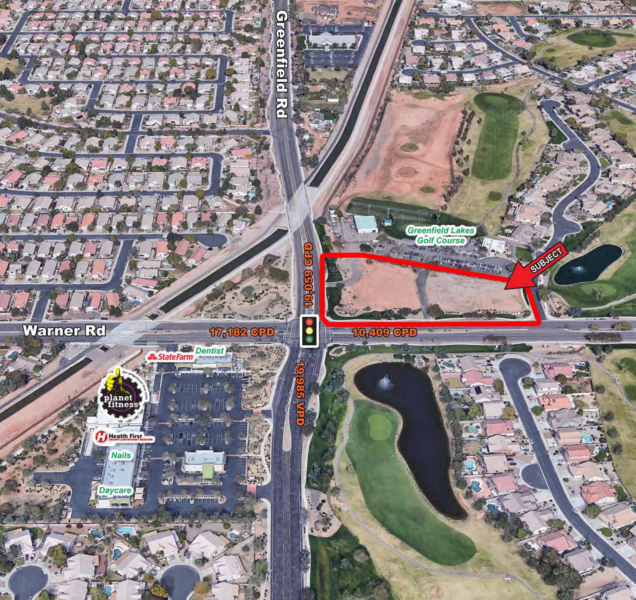 Warner Rd and Greenfield Rd - Northeast Corner Gilbert, Arizona ...