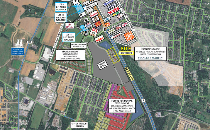 Pictures of Retail, Restaurant property located at 38 Joshua M. Freeman Blvd, Ranson, WV 25438 for lease - image #1