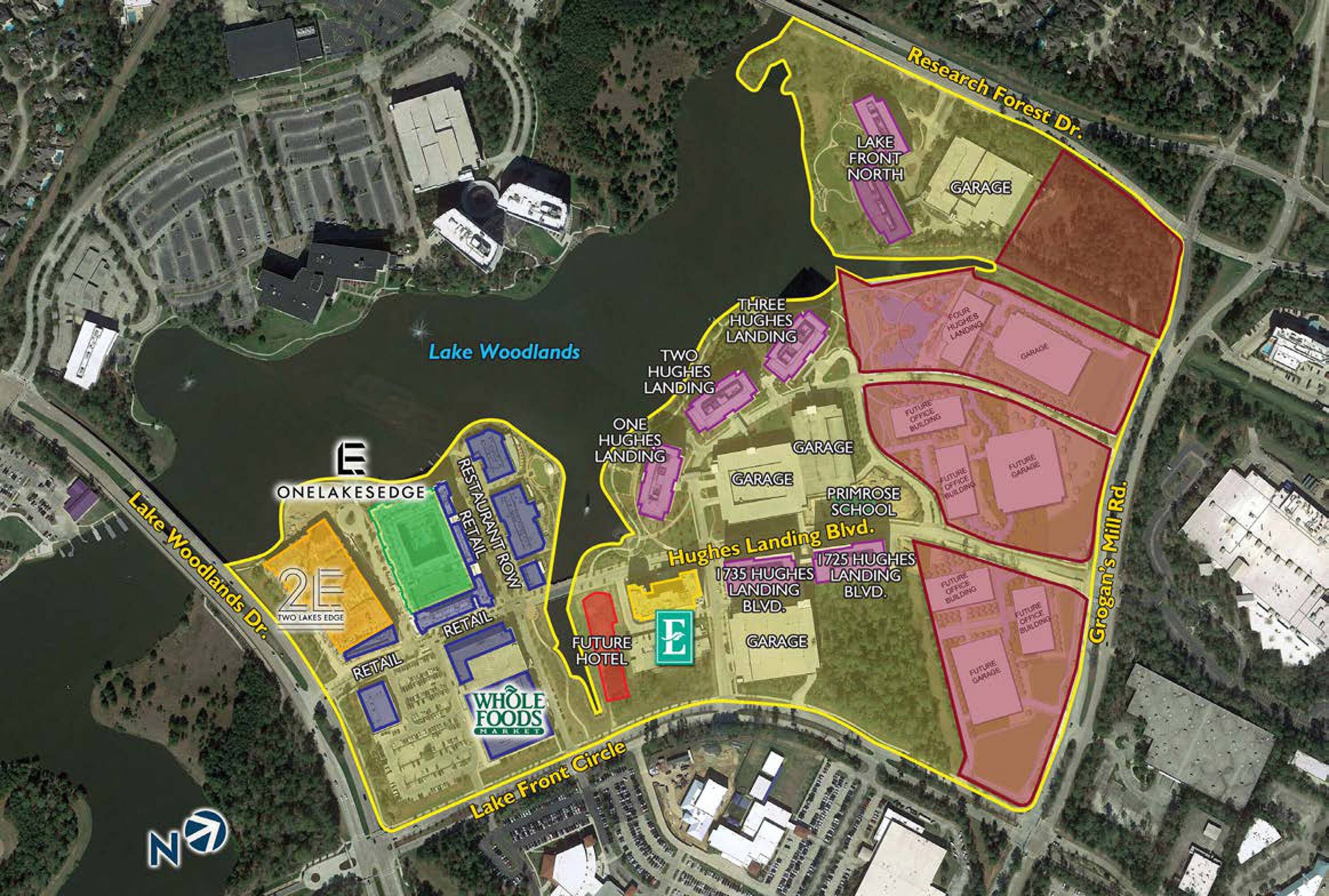 Hughes Landing Blvd, The Woodlands, TX 77380