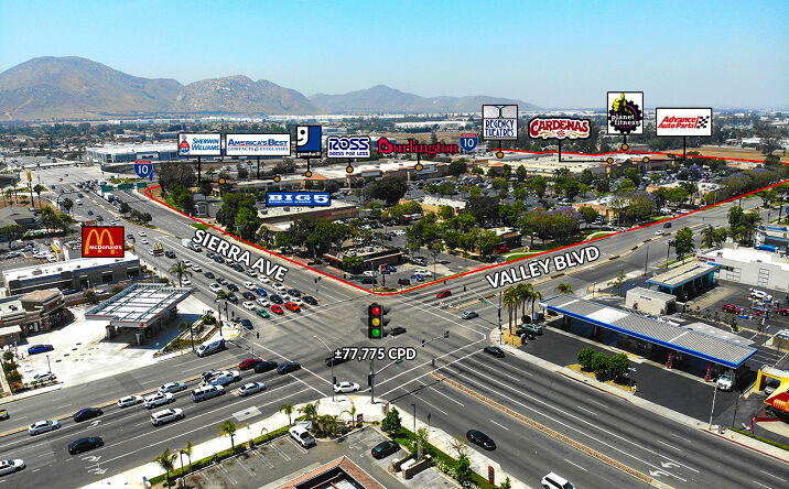 Pictures of Retail property located at 16721 Valley Blvd, Fontana, CA 92335 for lease - image #1