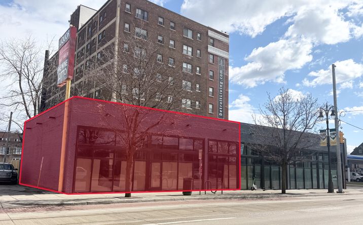 Pictures of Retail, Office, Restaurant property located at 5700 Woodward Ave, Detroit, MI 48202 for lease - image #1