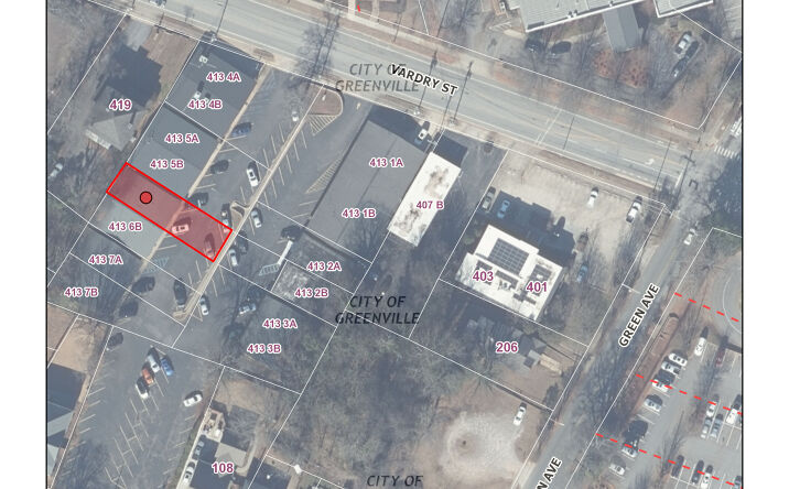Pictures of Office property located at 413 Vardry St, Greenville, SC 29601 for lease - image #1