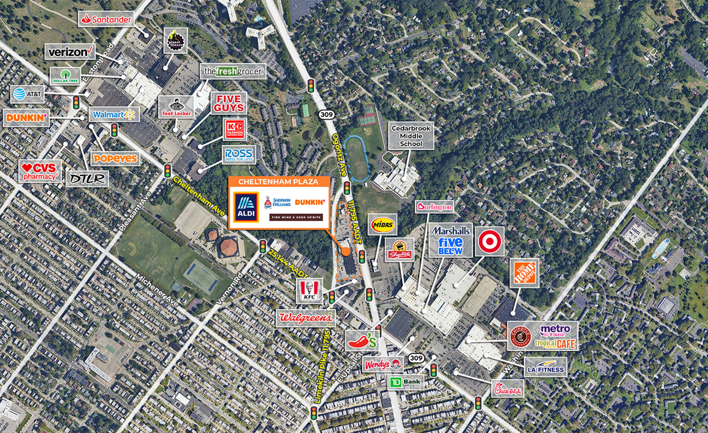 8200 Ogontz Ave, Wyncote, PA 19095