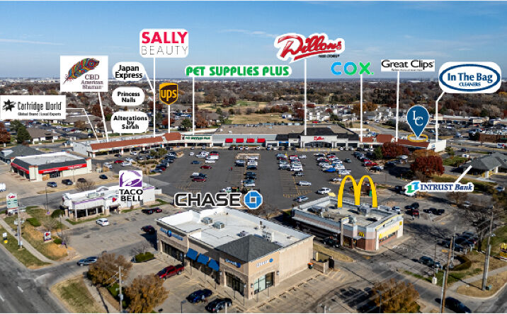 Pictures of Retail, Restaurant property located at 2250 N Rock Rd, Wichita, KS 67226 for lease - image #1
