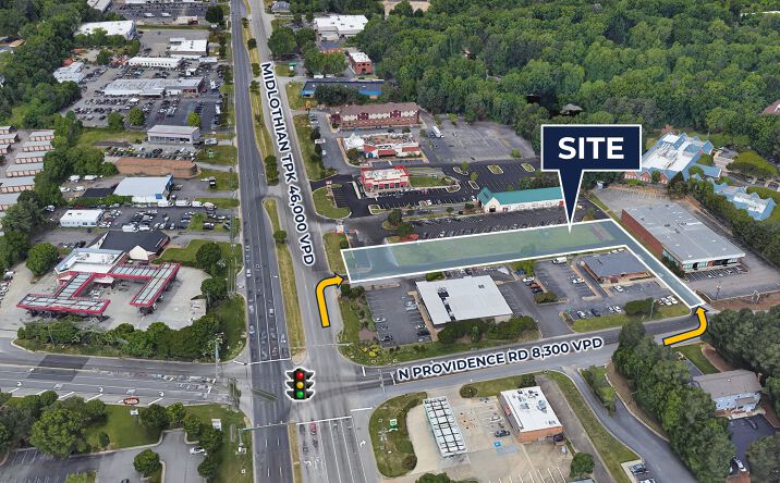 Pictures of Land property located at 8212 Midlothian Tpke, Richmond, VA 23235 for lease - image #1