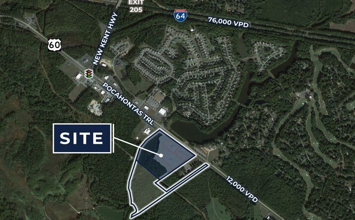 Pictures of Land property located at 2601 Pocahontas Trail, Quinton, VA 23141 for lease - image #1