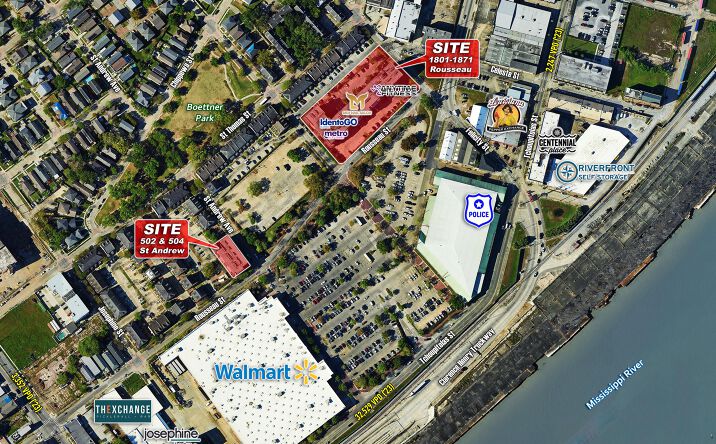 Pictures of Retail, Office, Restaurant property located at 1801 Rousseau St, New Orleans, LA 70130 for lease - image #1