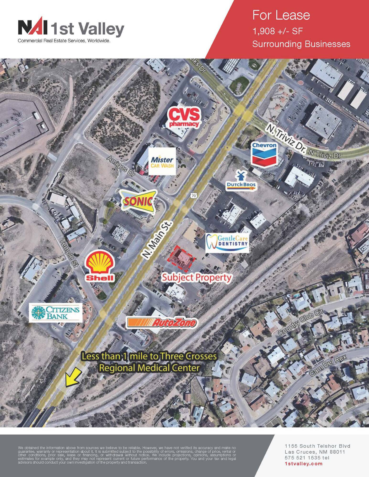 2970 N MAIN ST Las Cruces NM 88001-1152 APN: 4-007-133-321-166 | Crexi.com