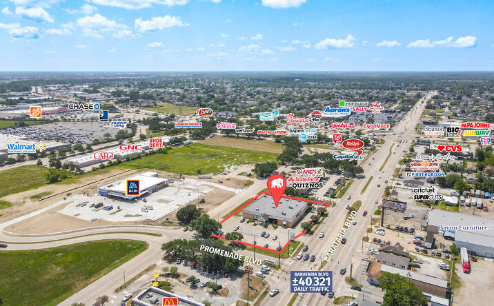 Pictures of Office property located at 1849 Barataria Blvd, Marrero, LA 70072 for lease - image #1