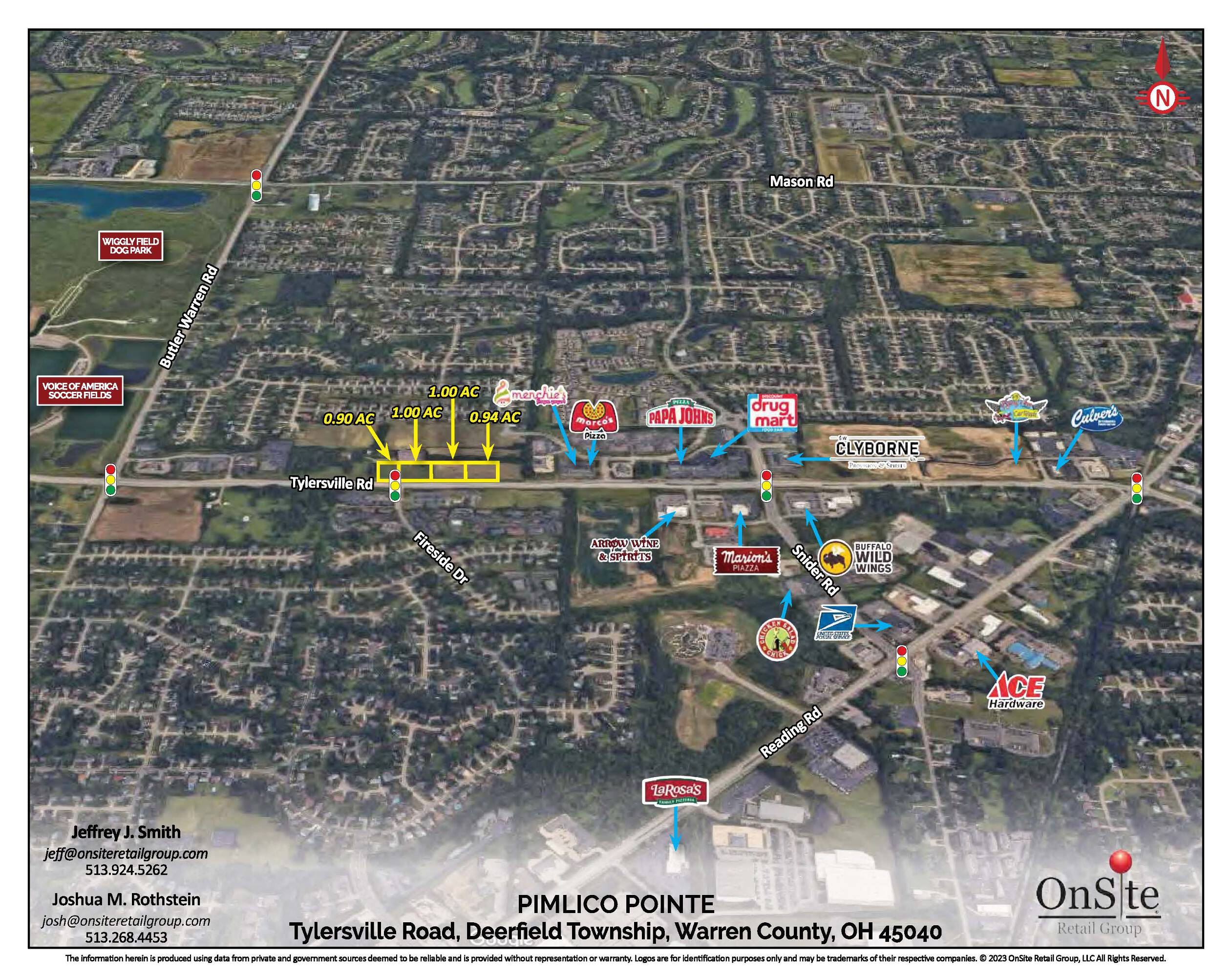 Pimlico Pointe Outlots on Tylersville Rd, Mason, OH 45040